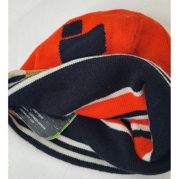✅🚨Obermeyer Reversible Knit Beanie Hat Men Aspen Colorado Girls Winter Cap📸SEE - Picture 7 of 15